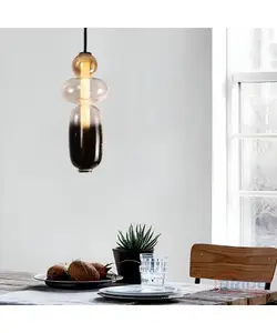 Suspension luminaire LED Tengu en verre 1880845685