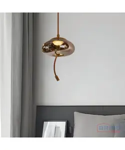 Suspension luminaire LED Dramanite en verre 1880845707