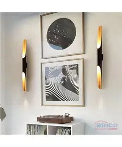 Applique luminaire Flute - Noire Dorée 1880840302