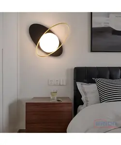 Applique luminaire Ellipse Noire 1880840320