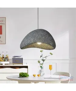 Suspension Luminaire Grainy grise