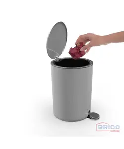 Poubelle à pédale Lenox 5L