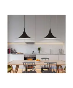 Suspension Luminaire Zephyr Noir 48*28 cm 1880845844