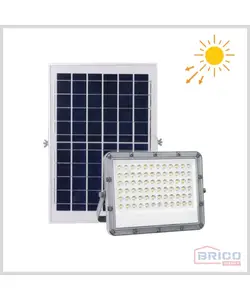Projecteur solaire Led Dallas(100W) avec panneau bifacial