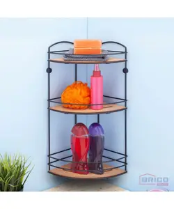 Meuble de coin salle de bain à 3 niveaux 7180220685