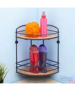 Meuble de coin salle de bain à 2 niveaux 7180220684