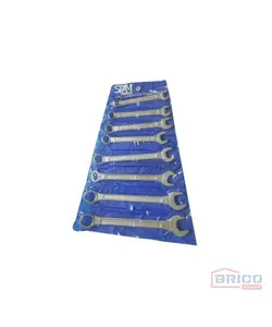 Kit de clés mixtes plates/œil (8 pièces) 5480123073