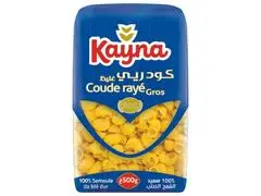 Pâtes Coudes Rayé Gros Kayna 500g.