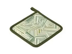 Manique en Cotton Vert Clair 20x20 cm