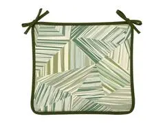 Galette en Cotton Vert Clair 38x38 cm 2 pièces