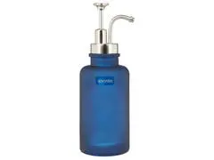 Distributeur de Savon Verre Yoko Bleu Foncé Spirella