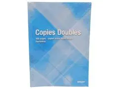Copies Doubles Blanches Perforées 21x29,7cm 10x10mm Ancor 100 pages