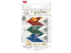 Ensemble de Gomme Harry Potter 3 Unités Maped