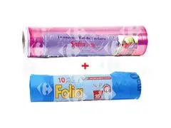 Lot Film Alimentaire Folia 300m + sacs Poubelle 30L Gratuits