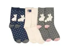 Chaussettes Fille Navy TEX 3 pièces