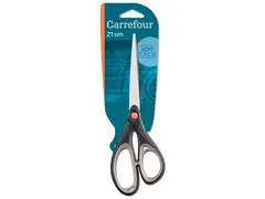 Ciseaux Asymétrique Bimatière Carrefour 21 cm