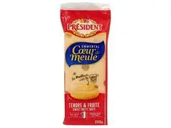 Emmental Coeur de Meule Plaquette Président 220g.