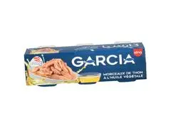 Thon en Morceaux à l'Huile Végétale Garcia 80g x3