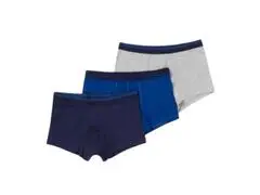 Lot 3 Boxers Homme Bicolores Kaki TEX