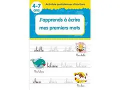 J’Aime La Maternelle : J’Apprends à Ecrire Mes Premiers Mots