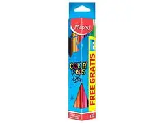 Boîte Triangulaire Crayon de Couleur Maped 12 Pièces