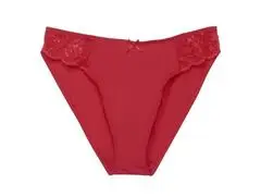Lot de 2 Slips Clara Rouge TEX