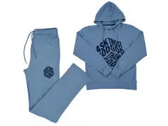 Jogging pour Homme à Capuche Ask God Trust God Thank God