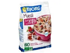 Muesli aux Superfruits Bio Bjorg 375g