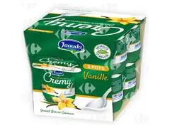 Pack Yaourt Brassé Vanille Cremy Jaouda 8x110g