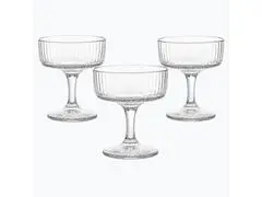 Lot de 3 Coupes à Glace en Verre Latinos 30cl