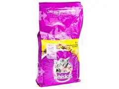 Croquettes au Poulet pour Chats Junior Whiskas 1,75kg
