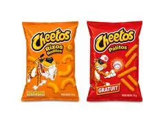 Cheetos Rolitos 96G + Cheetos Palitos 15G Gratuit