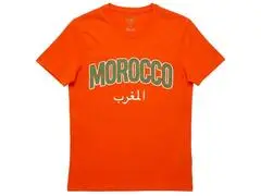 T-Shirt Enfant Unisexe Manche Courte Morocco Rouge CDM26