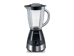 Blender en Verre Base Inox Severin 1,5L 550W.