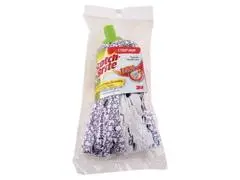 Recharge balai franges microfibre Scotch-Brite bandes blanches