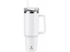 Mug isotherme en Inox Grande Capac avec Paille 1 L