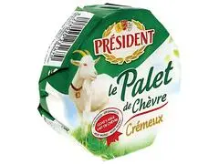 Fromage de Chèvre Rond Le Palet Président 120g