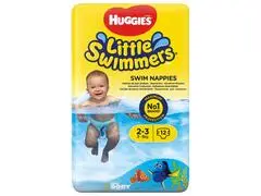 Couches Piscine Little Swimmers Mini Huggies 12 unités