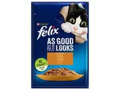 Pochons Chat Poulet Felix 85g