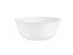 Saladier Blanc Opale en Verre 21cm
