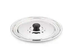 Couvercle inox anti‑gras Carrefour Home 28/30/32 cm