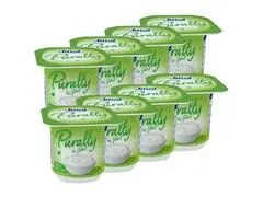 Fromage Frais Nature sans Sucre Puralty 8 unités 80g