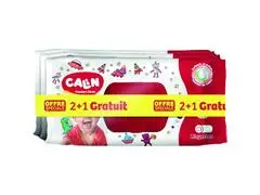 Pack Trio Lingettes Câlin 60 unités 2+1 Gratuit