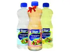 Lot Vinaigre Star Bouteille 50cl+ 20cl Gratuit