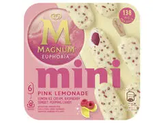 Mini Bâtonnets Glacés Euphoria Magnum 6 unités 258g