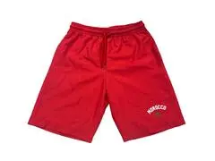 Short de Bain Garçon Maroc Rouge Uni CDM26
