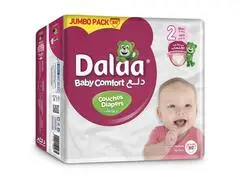 Couches Mini Taille 2 Dalaa Jumbo Pack 80 unités