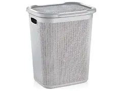 Panier à Linge en Plastique Verticale Ucsan 43x34x55cm 50L