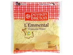 Fromage Emmental Râpé Paysan Breton 200g