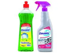 Lot Dégraissant Doussy 750ml + Liquide Vaisselle 750ml (-50% sur le 2ème )